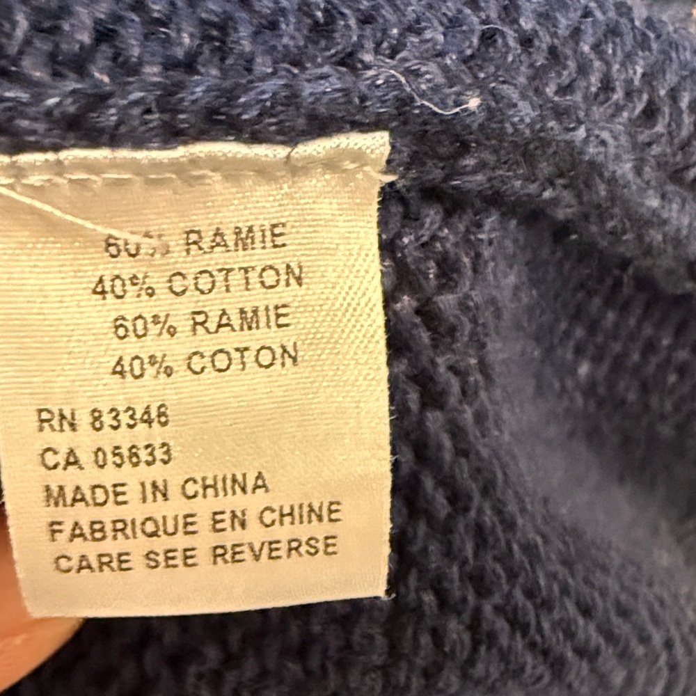 PBJ Blues Denim & Knit Best Women’s Size XL Blue Snap Front - Picture 9 of 9